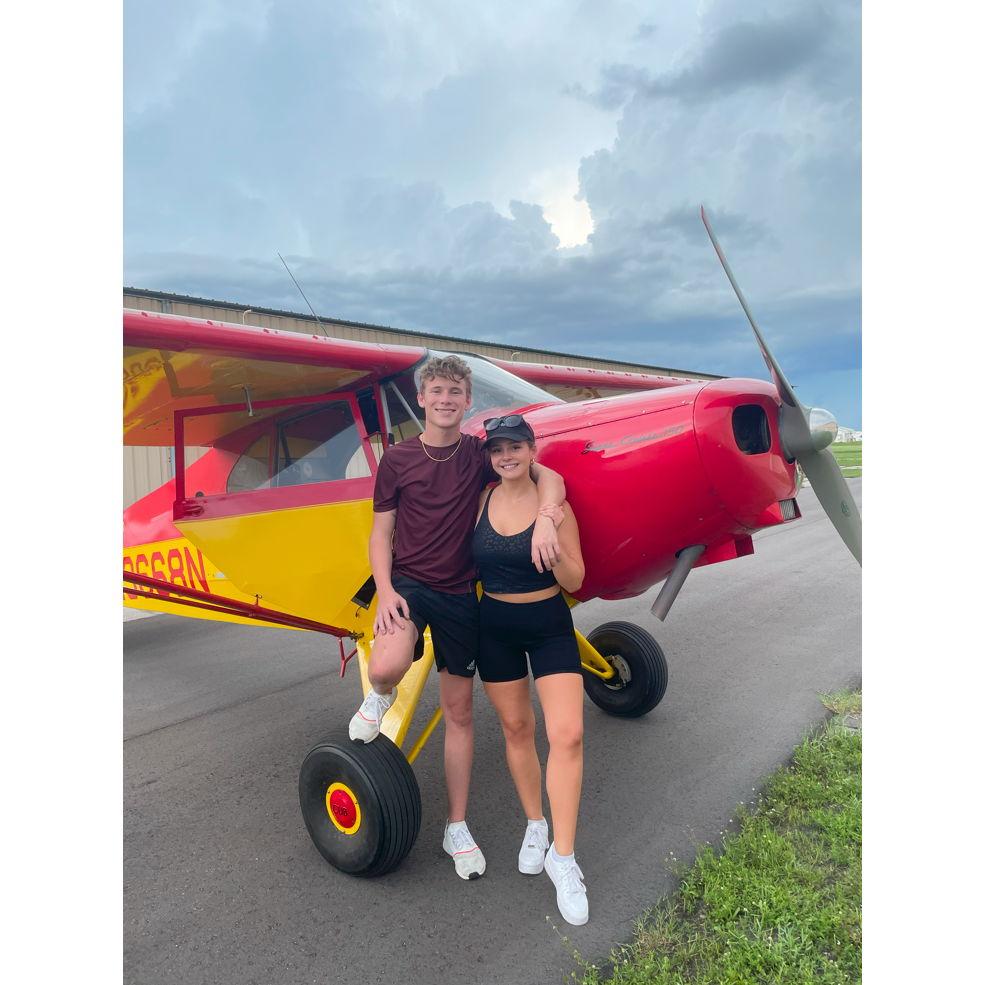 First flight