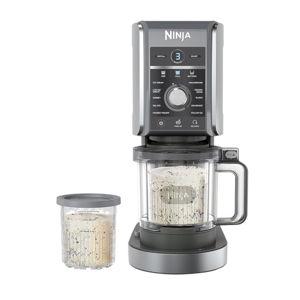 Ninja CREAMi Deluxe Ice Cream & Frozen Treat Maker for Ice Cream, Sorbet, Milkshakes, Frozen Yogurt, & More, 11-in-1, XL Capacity, Silver, Includes (2) Family-Sized 24 oz. Tubs, NC501