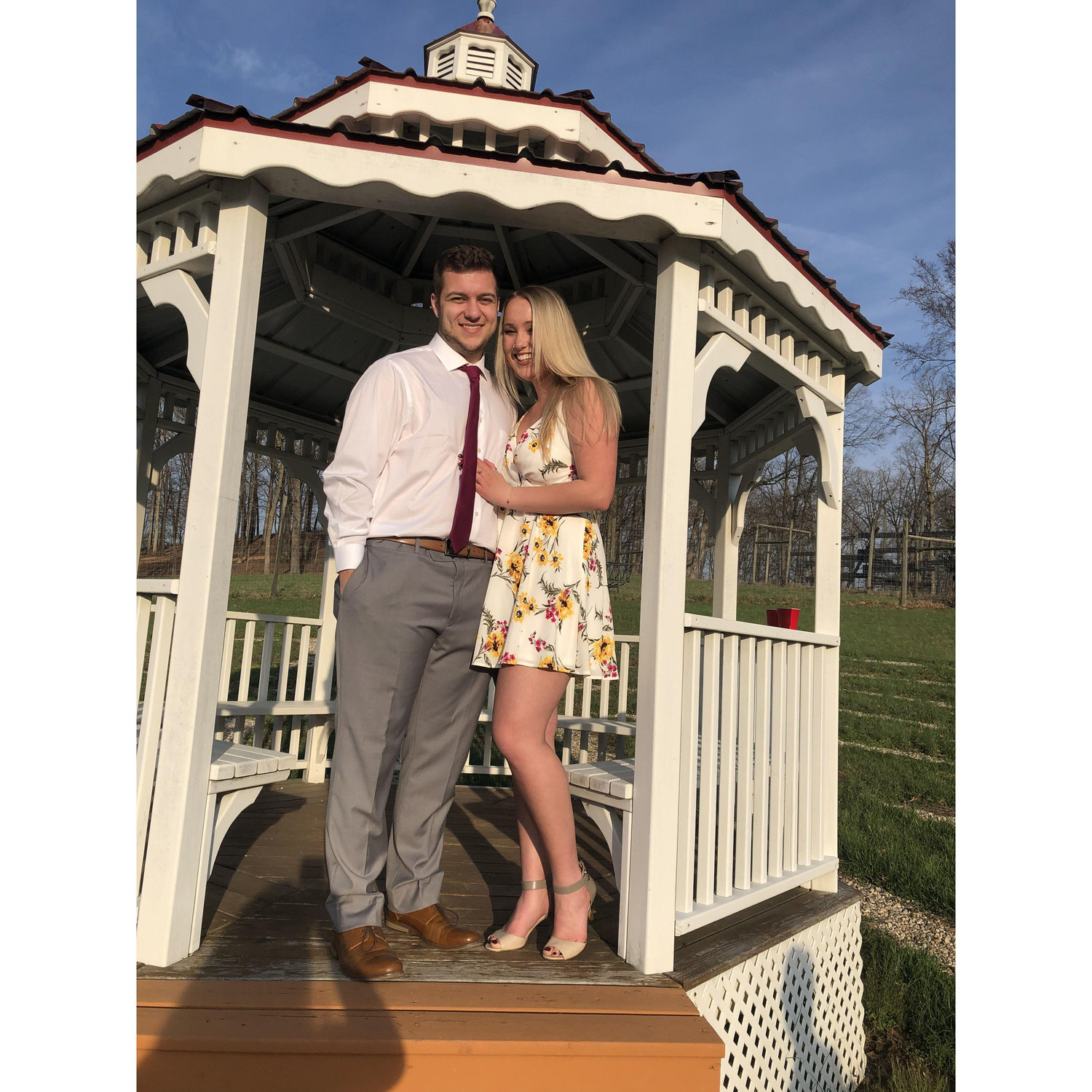 Spring formal senior year of college