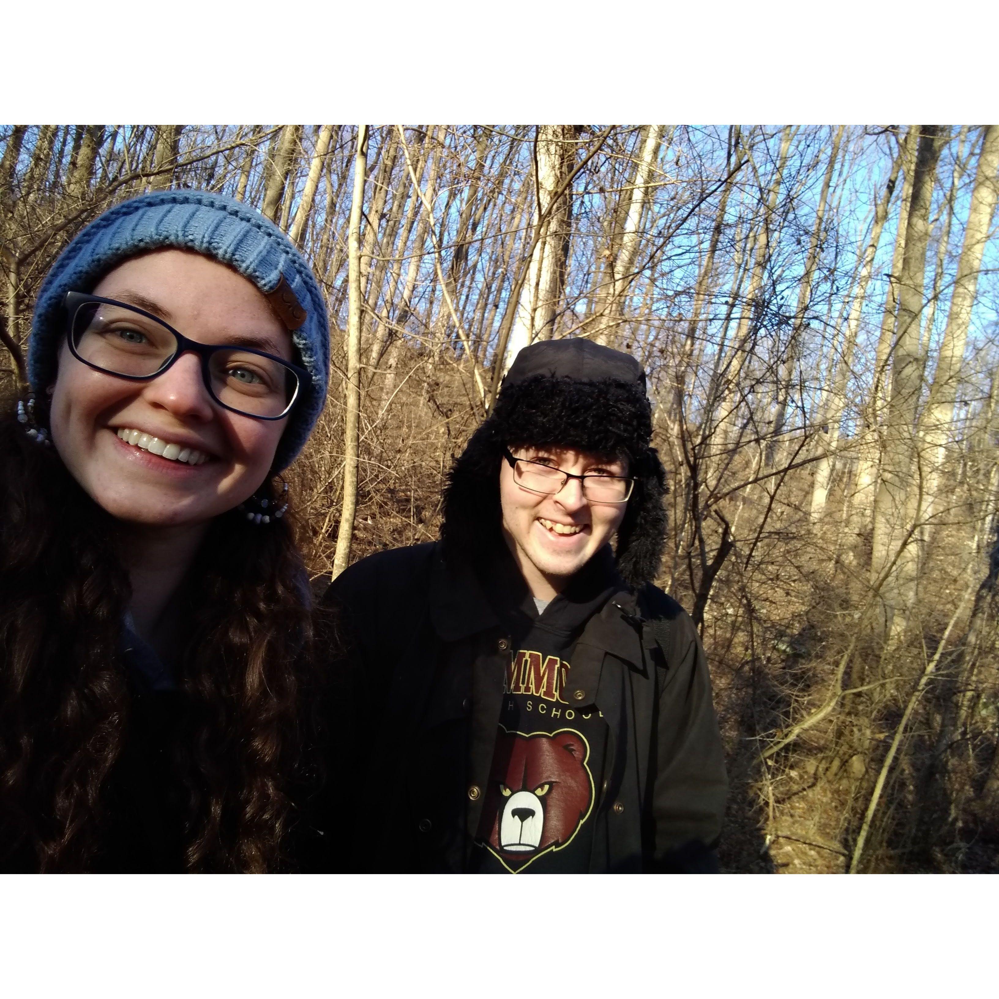 One of the first hiking dates!