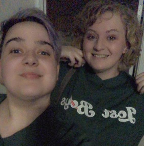 Matching Disney Shirts! This is how we show up when we go out~