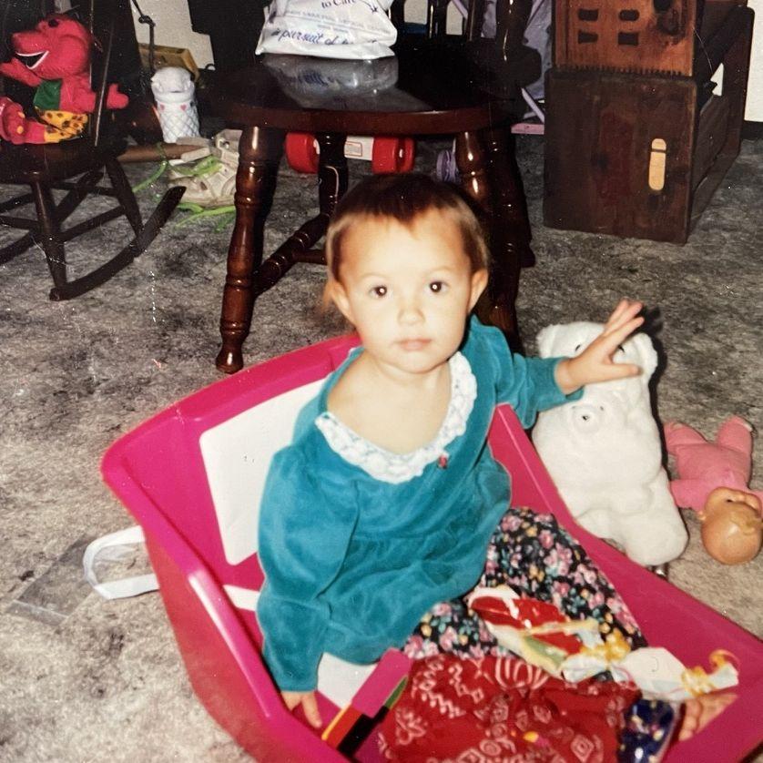 Sierra as a baby