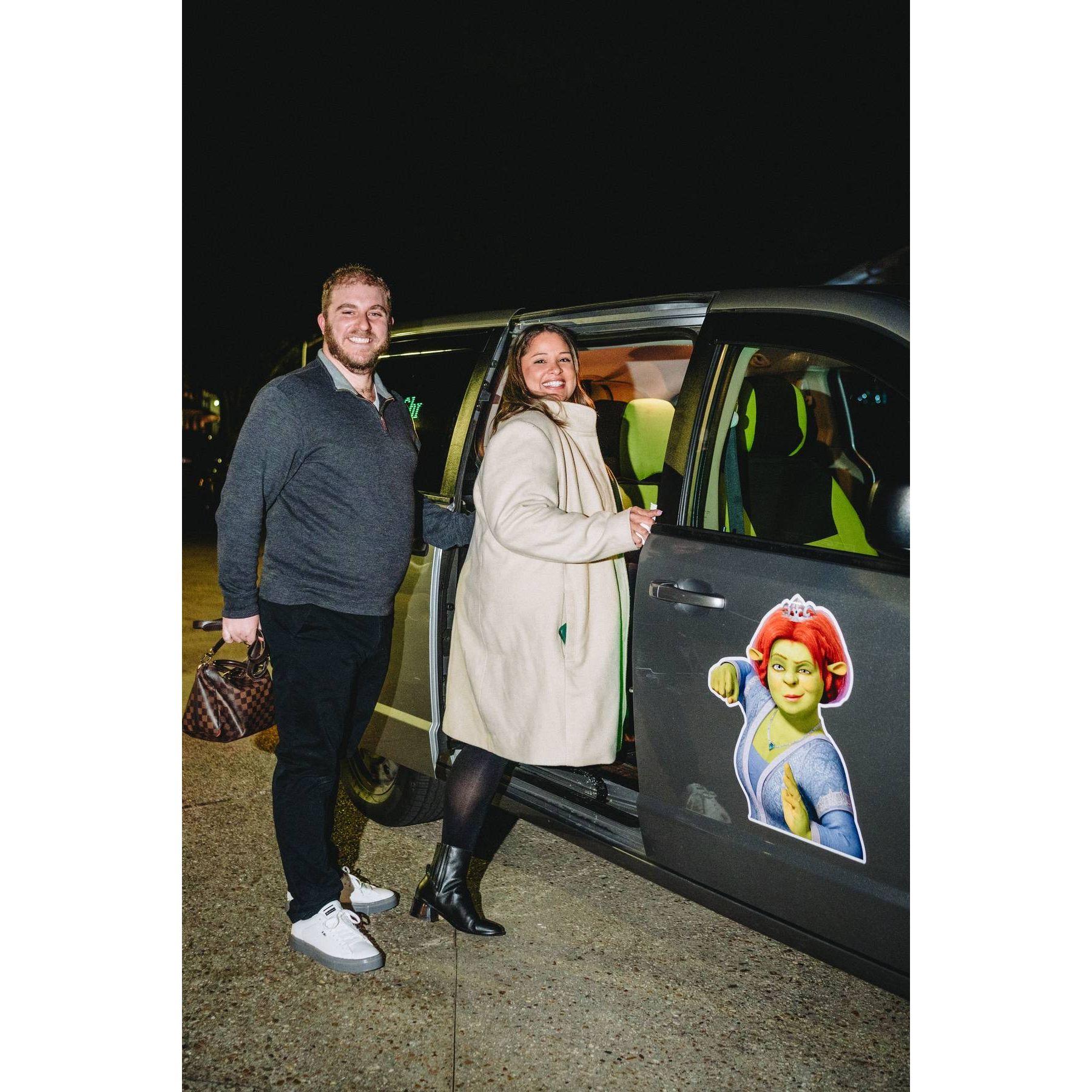 The infamous Shrek Uber! #iykyk