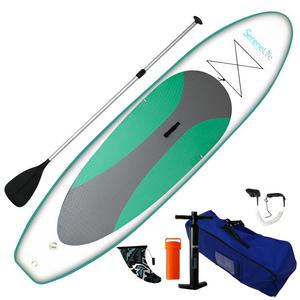 SereneLife Premium Inflatable Stand Up Paddle Board (6 Inches Thick)