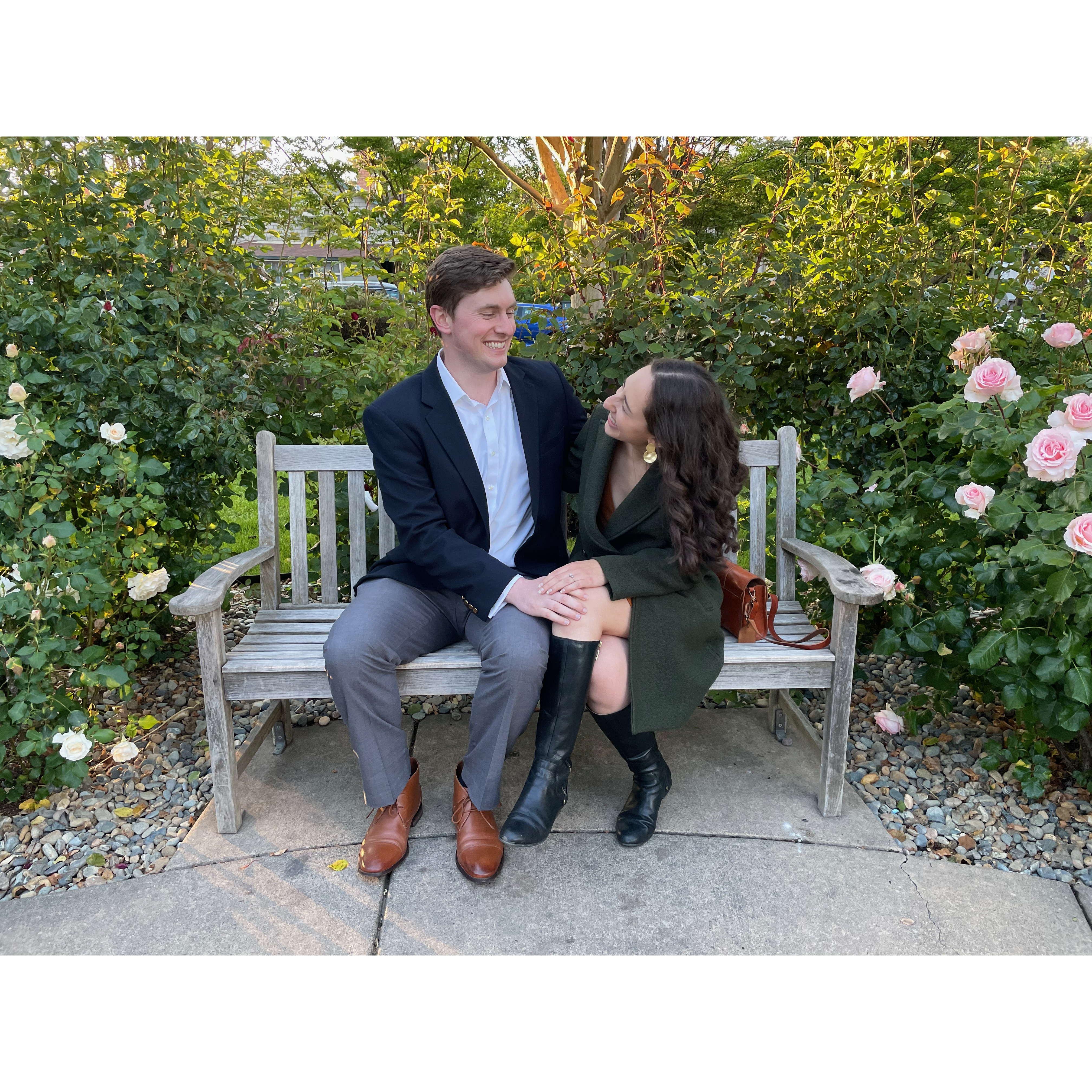 The day we got engaged