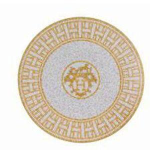 HERMES MOSAIQUE DESSERT PLATE 8.3"