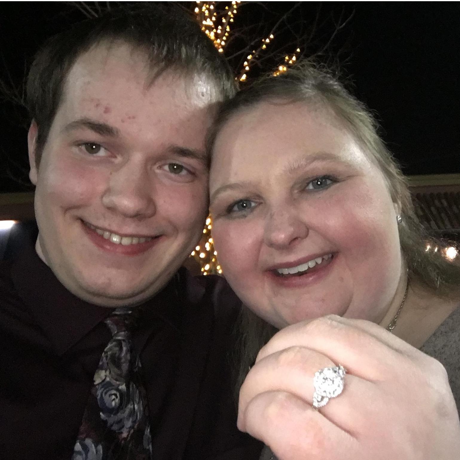 Our Engagement Night at Bella Notte in Lexington, Kentucky!
