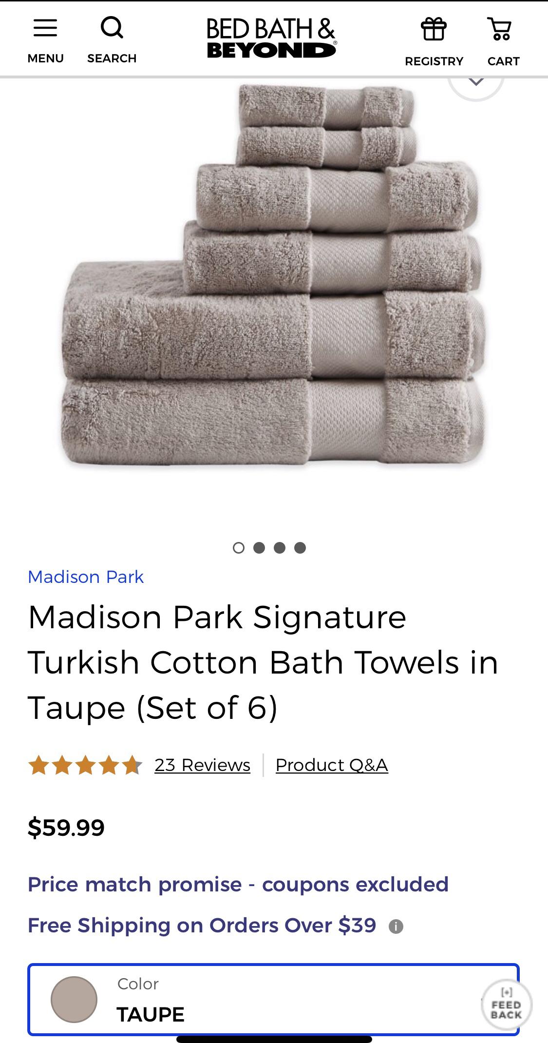 Bath Towel Sets