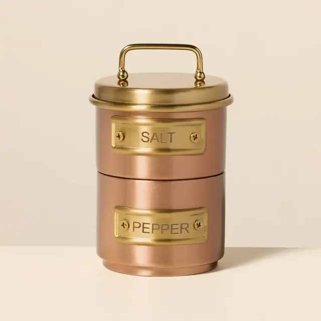 Salt and Pepper Holders Copper Finish - Hearth & Hand™ with Magnolia
