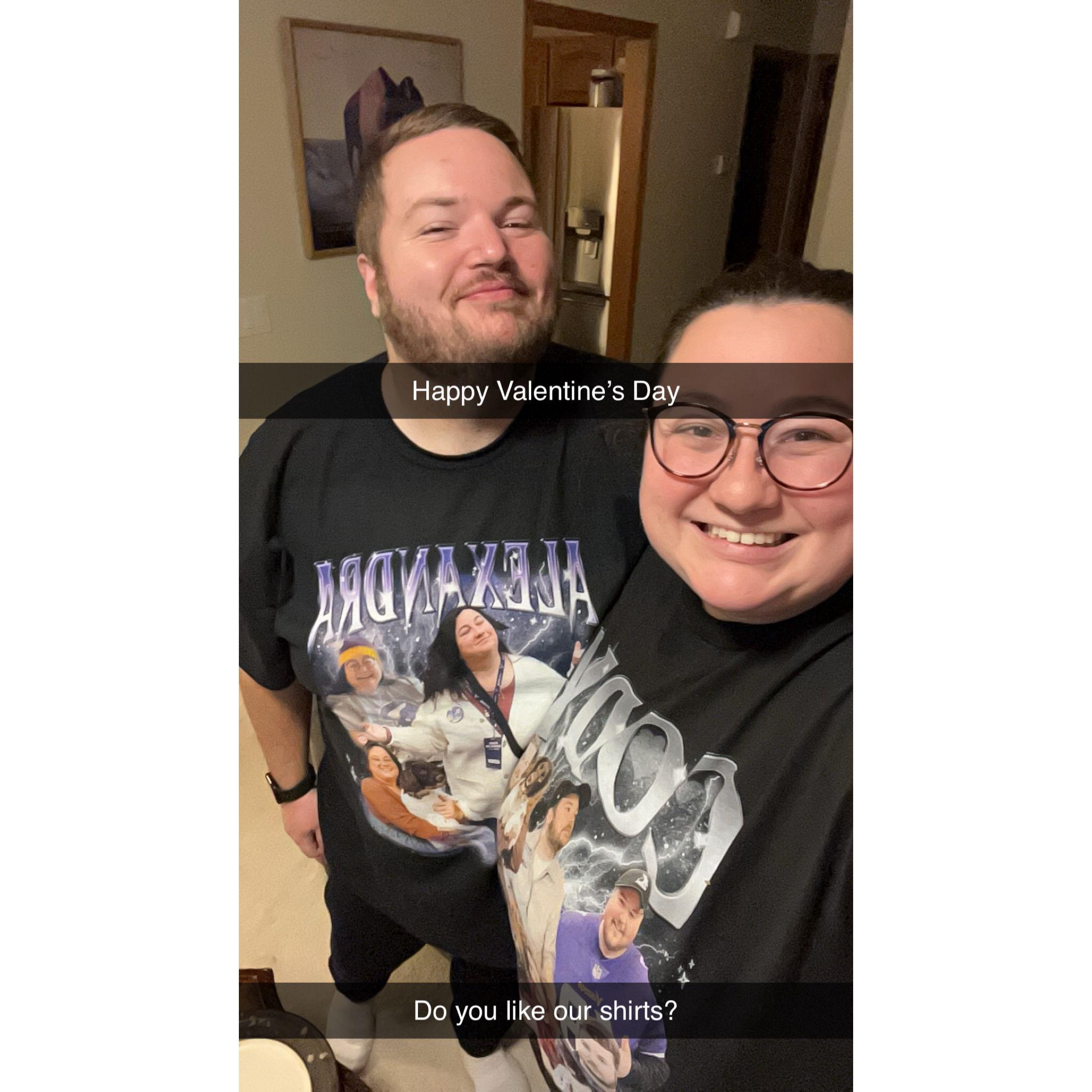 Celebrating valentines day in style