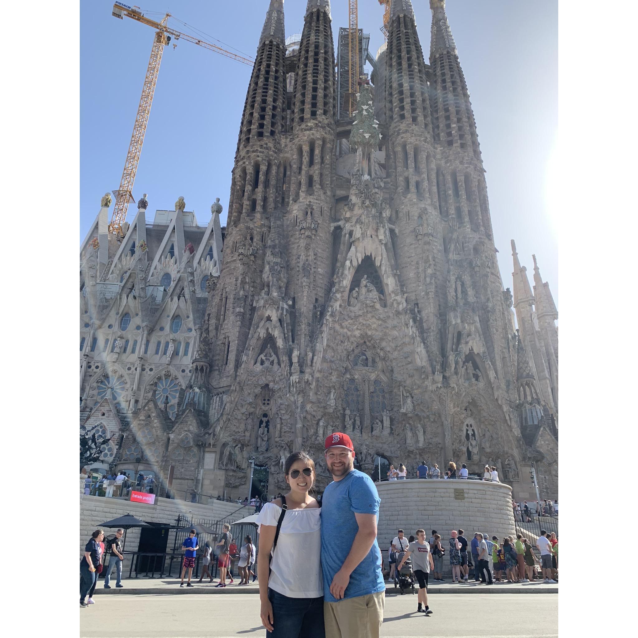 La Sagrada Familia. Matt's favorite place in Barcelona | June 2019