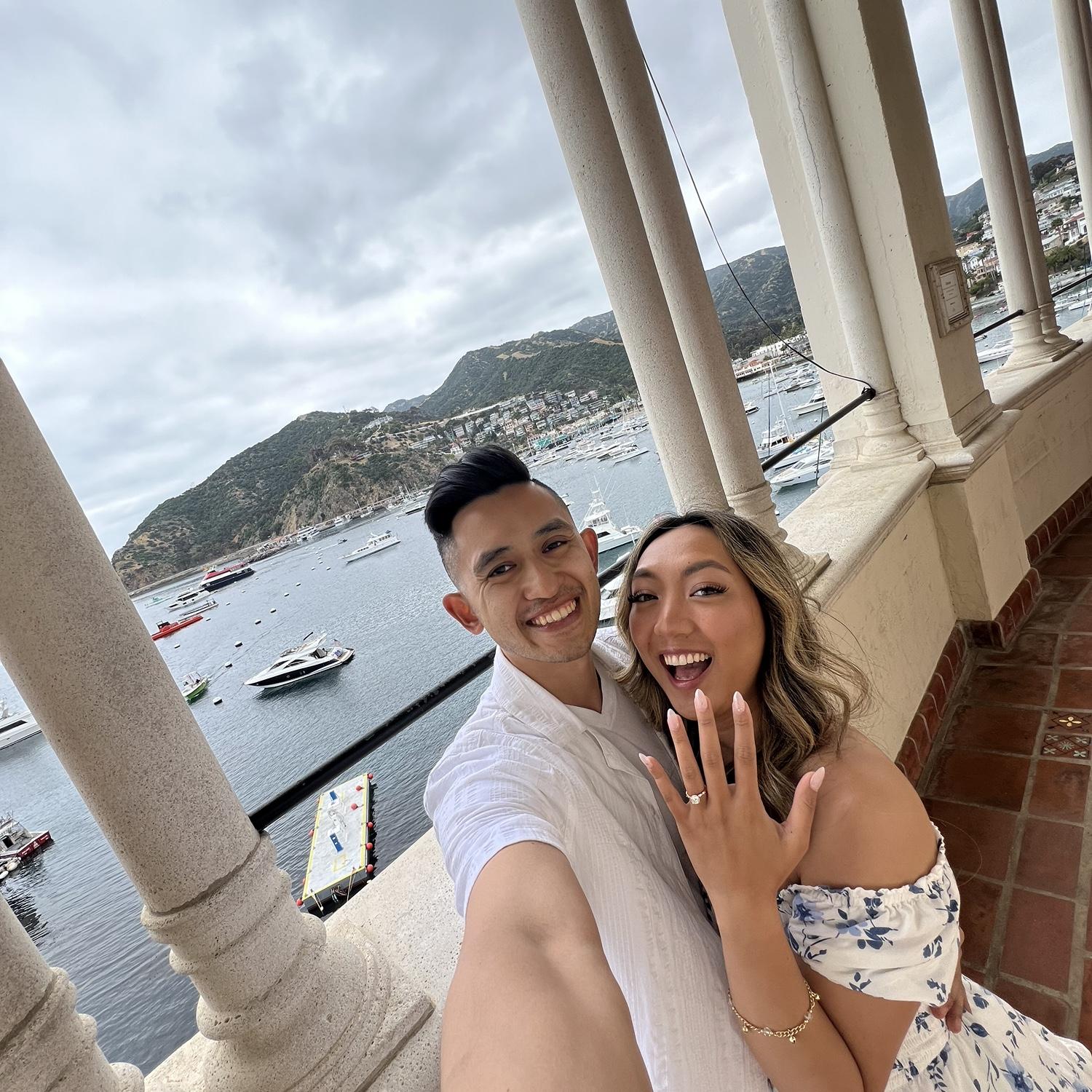 The day we got engaged!
Catalina Island - June 1st, 2024