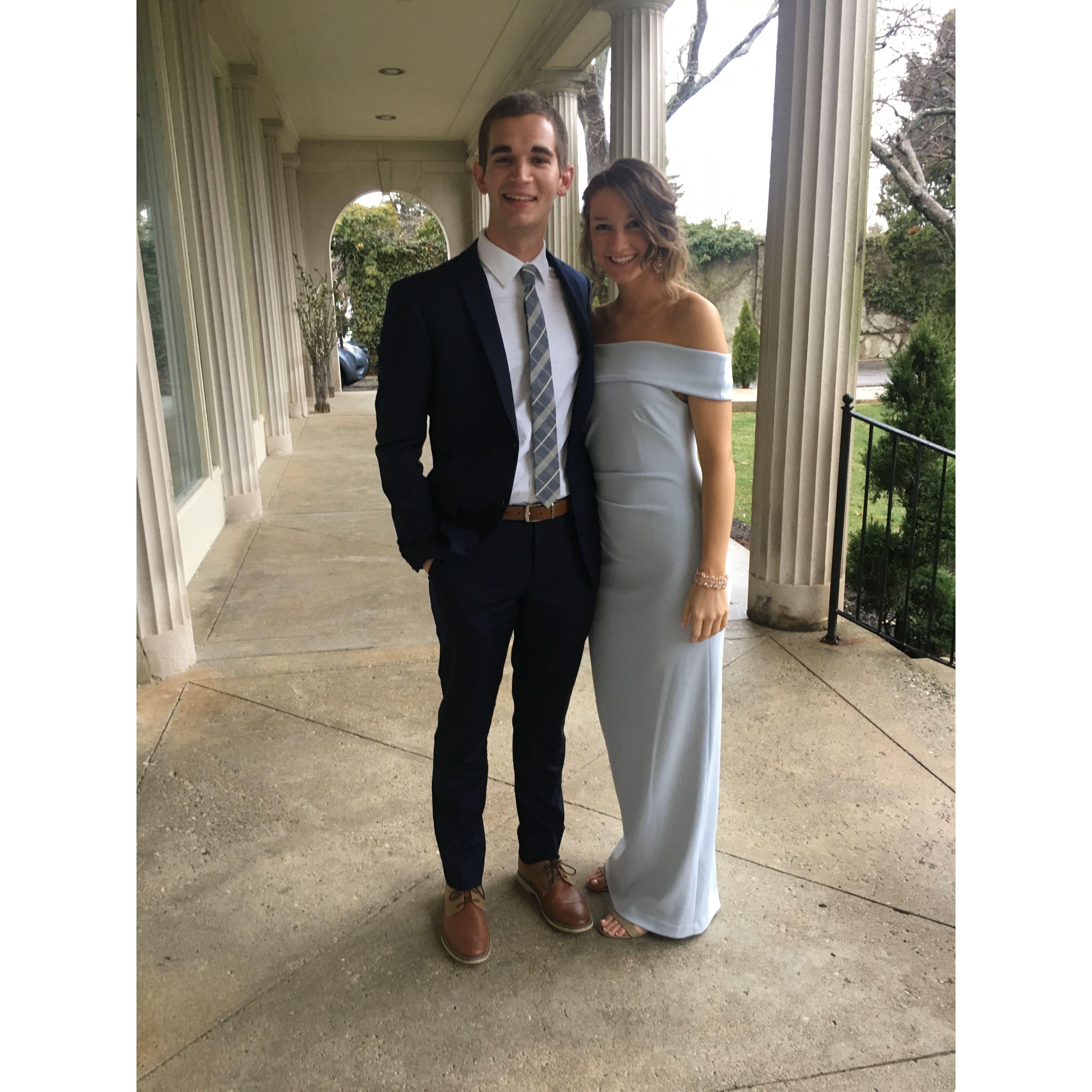 We clean up nicely to celebrate at the Commodore’s Ball.
