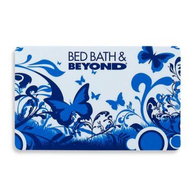 Blue Butterfly Gift Card $100