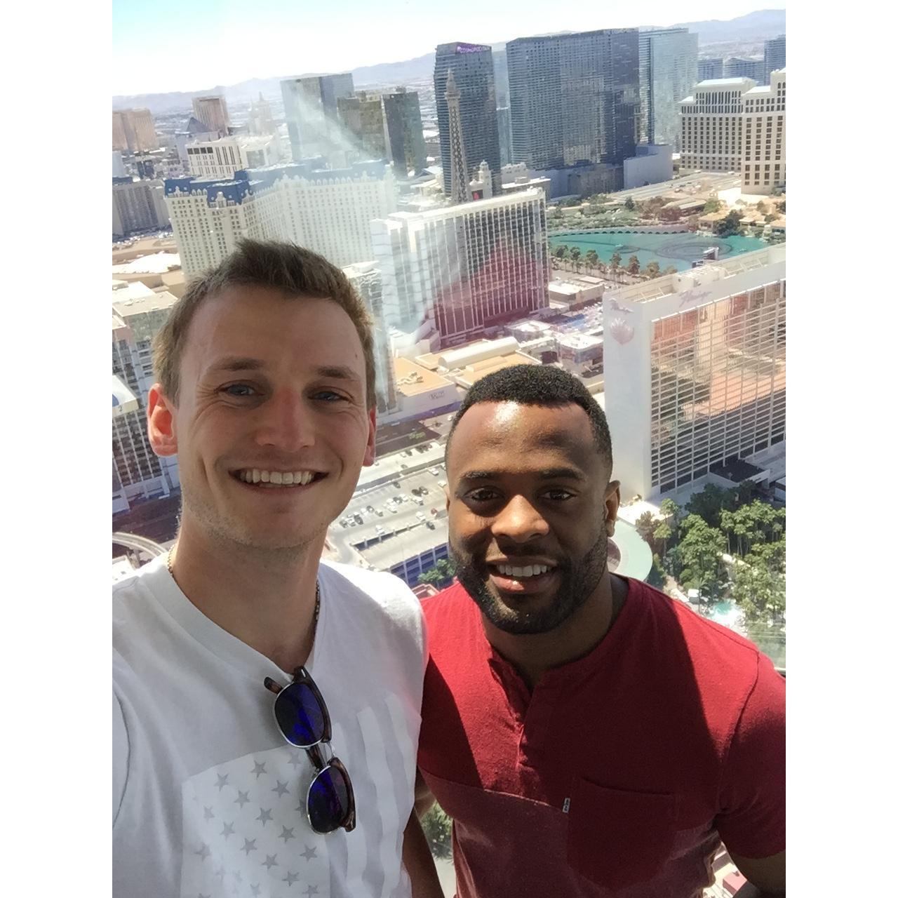 Deral's birthday and first time in Las Vegas