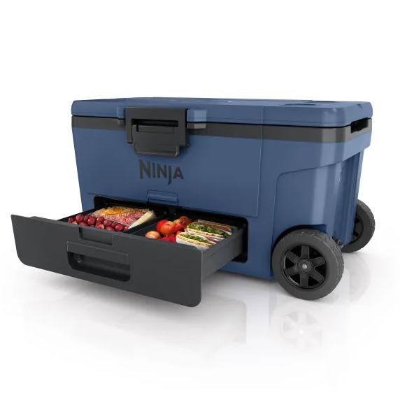 Ninja FrostVault™ 65qt Wheeled Cooler with Dry Zone (Lakeshore Blue)
