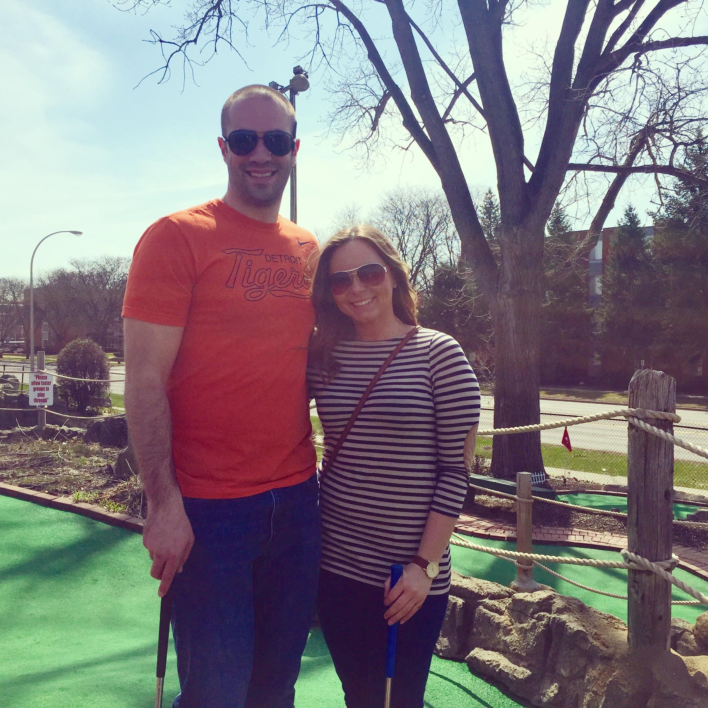 First Putt-putt date. Clearly I was the winner ⛳️