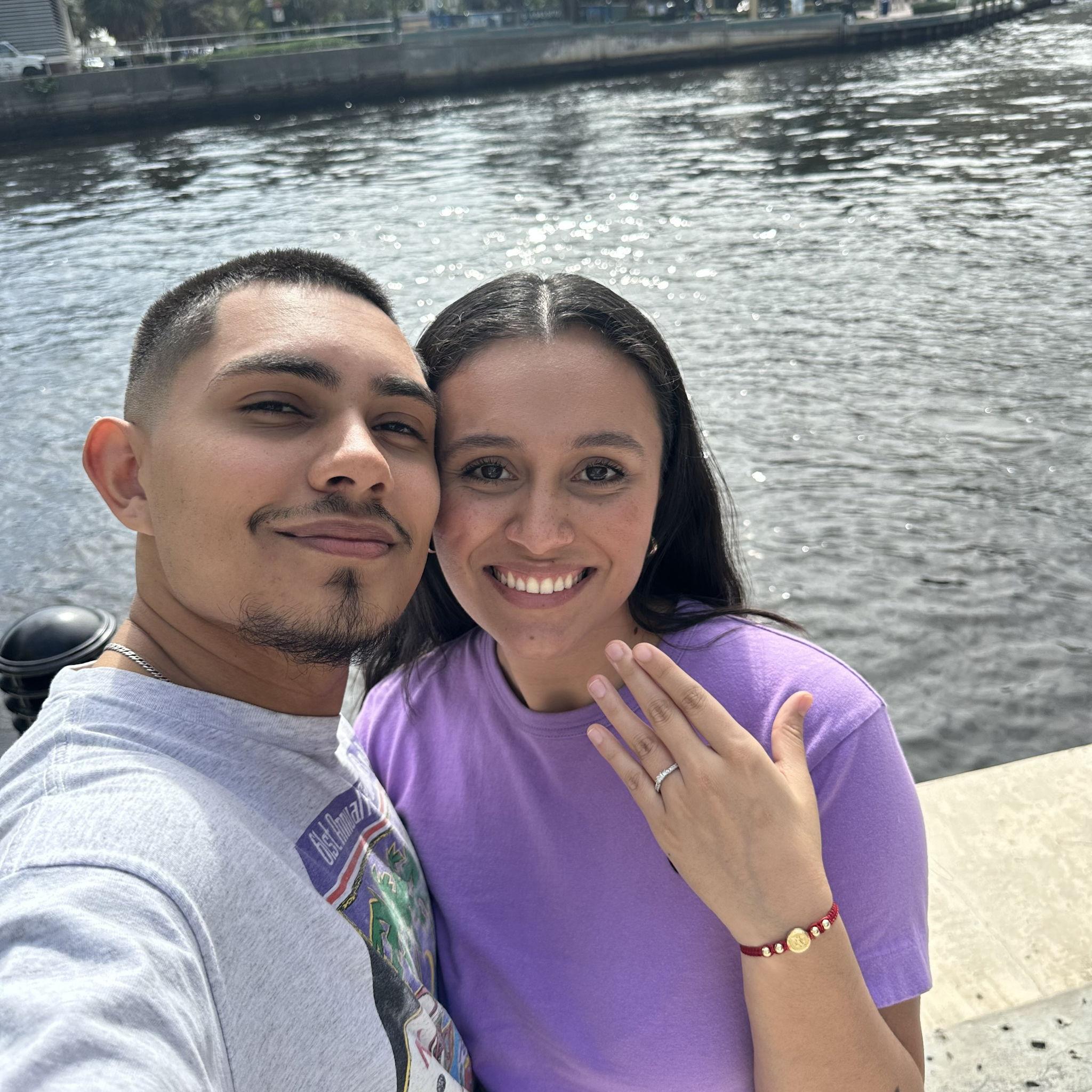 We got engaged in January 2024!