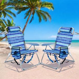 2 Pack Backpack Beach Chairs