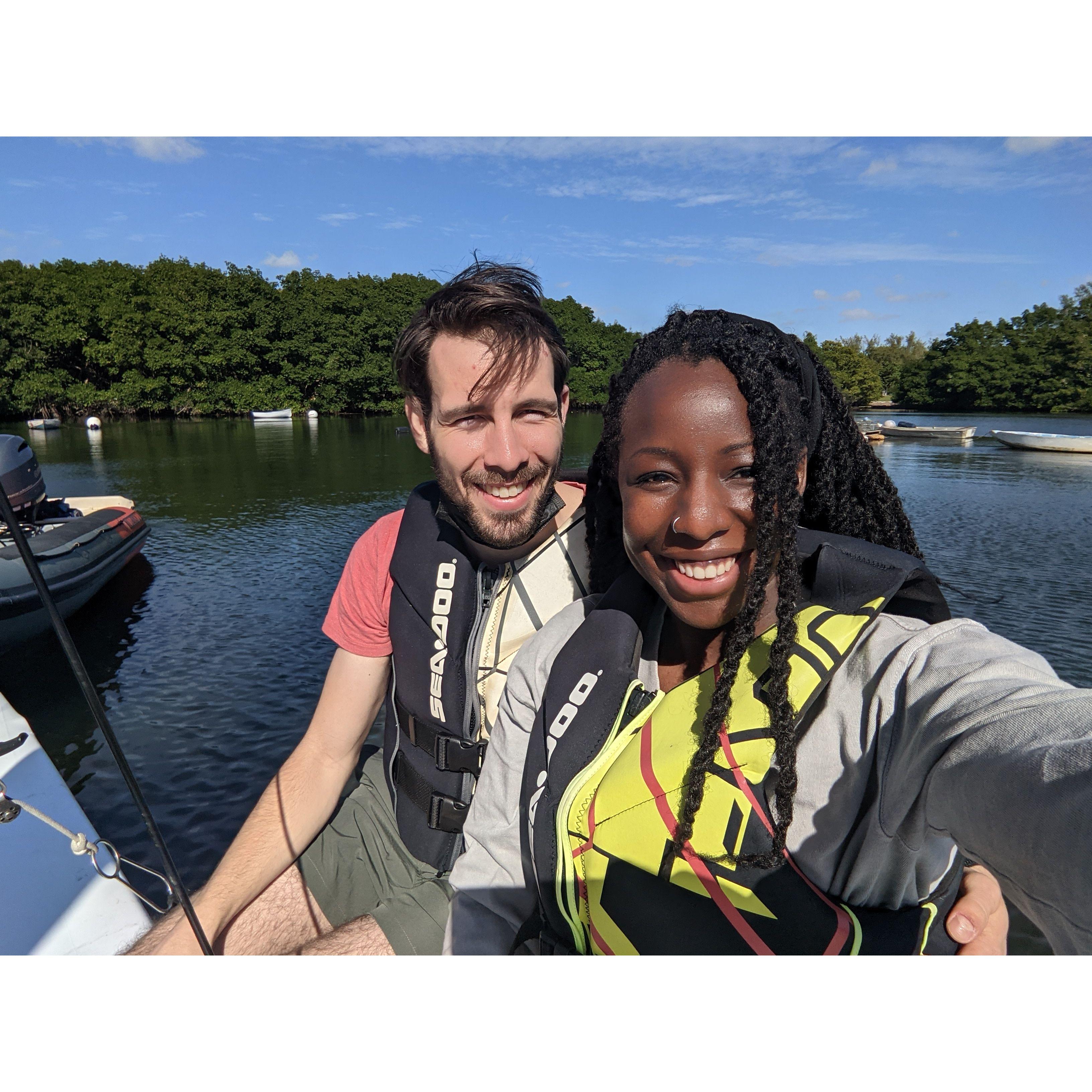 Aratz's bday trip in Miami, sailing