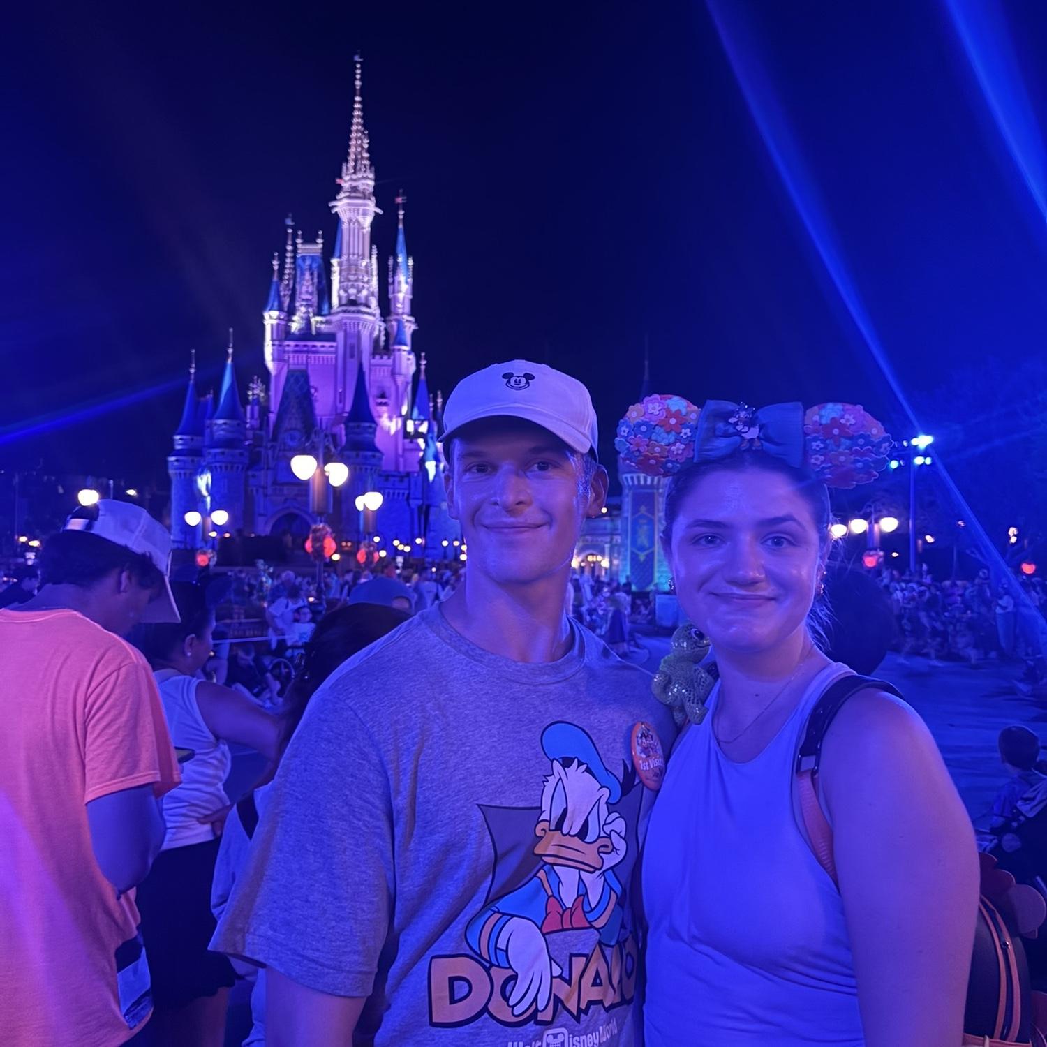 Dans first time at disney world