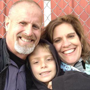 It's a James' sandwich at the demo derby. He approves.