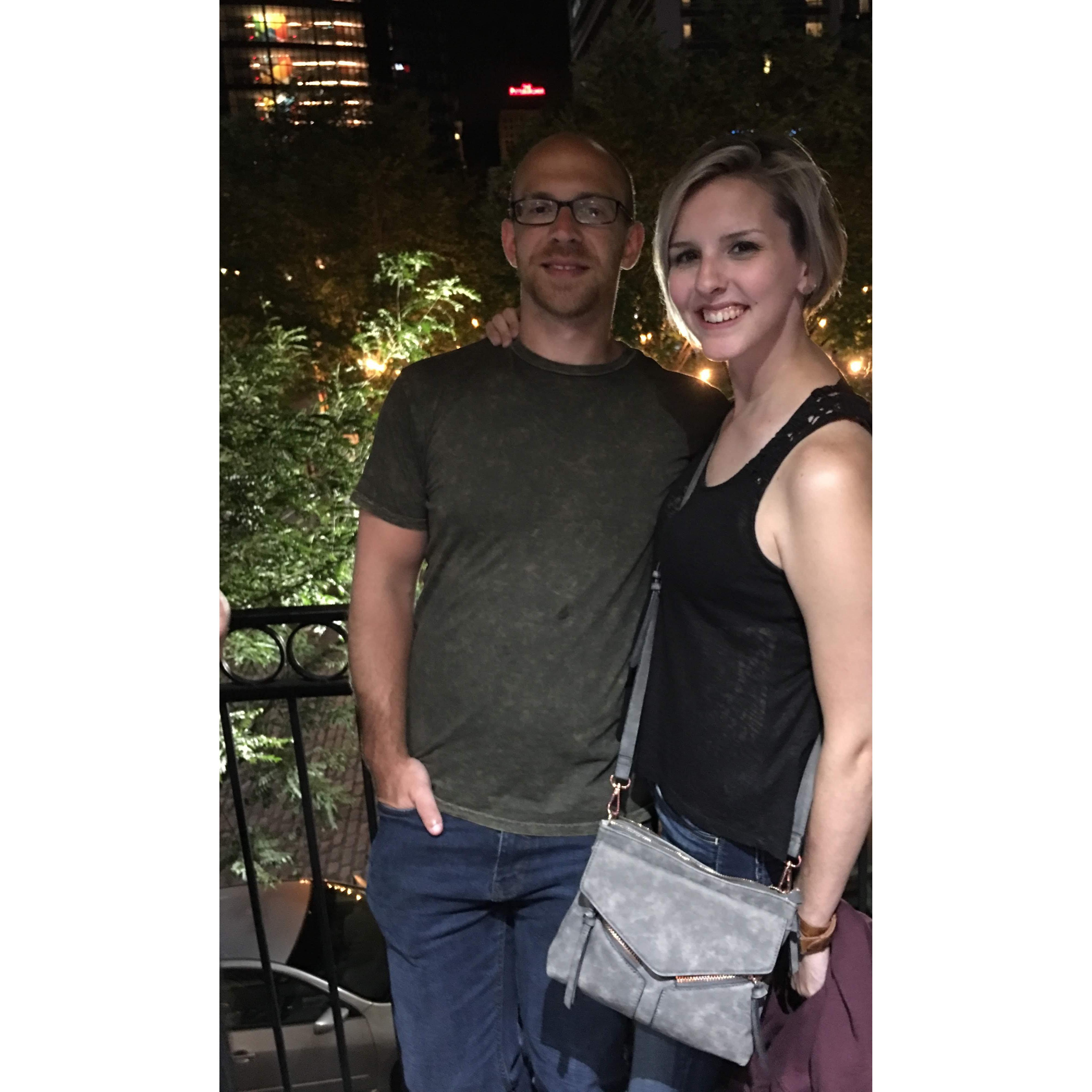 Night out in Downtown Pittsburgh