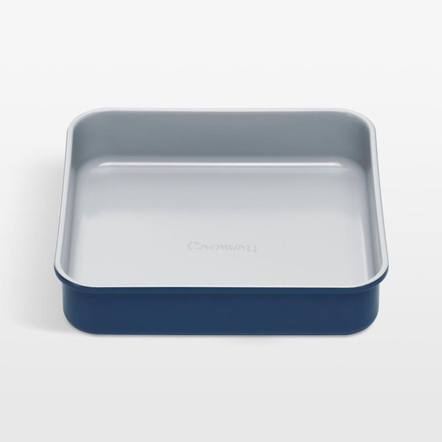 Caraway Navy Non-Stick Ceramic Square Pan