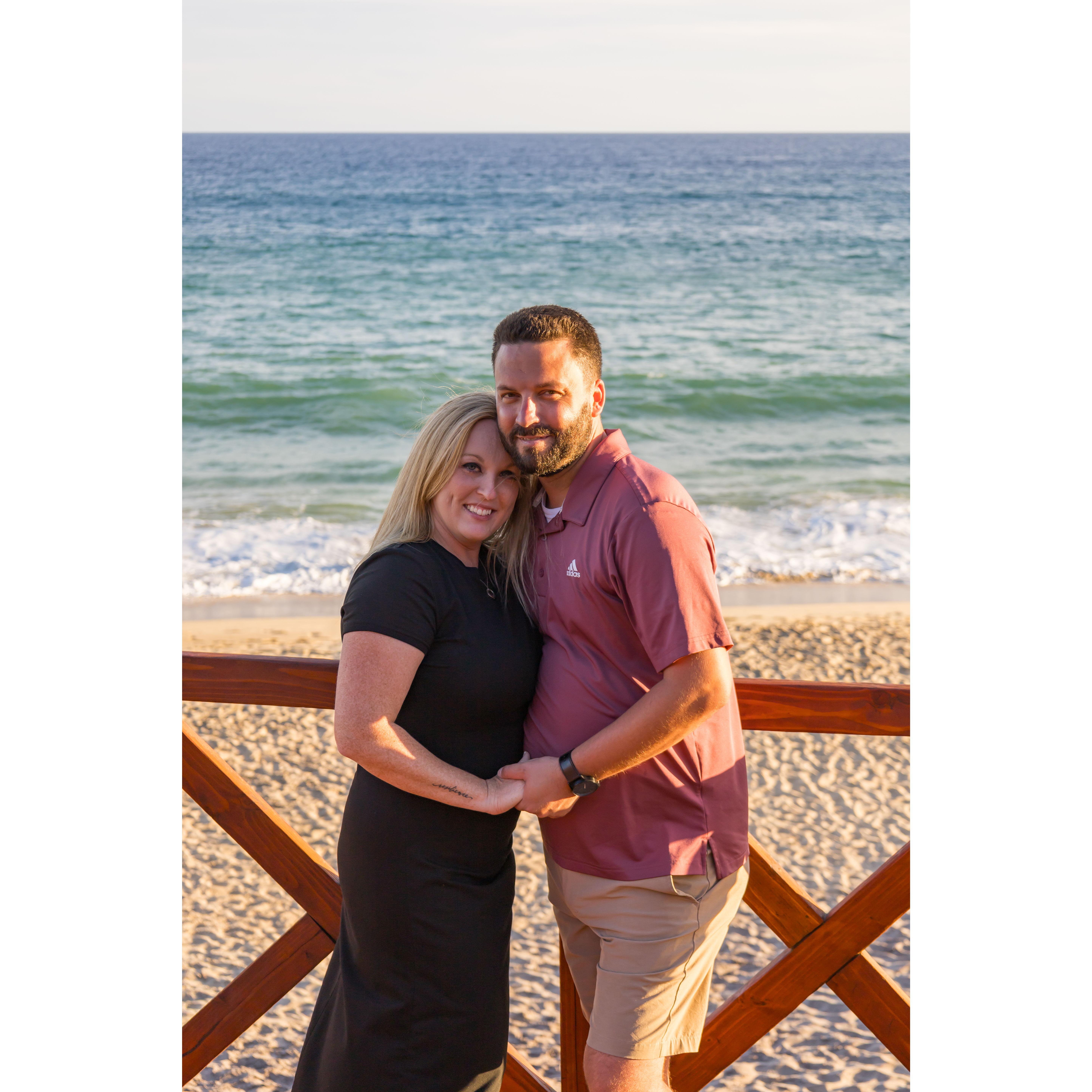 Cabo engagement photo op, Aren't we the cutest?