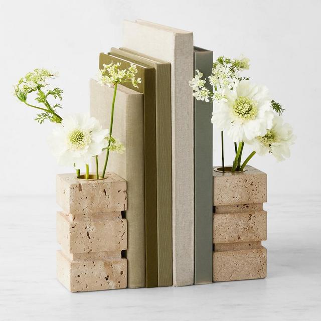 Bud Vase Book Ends