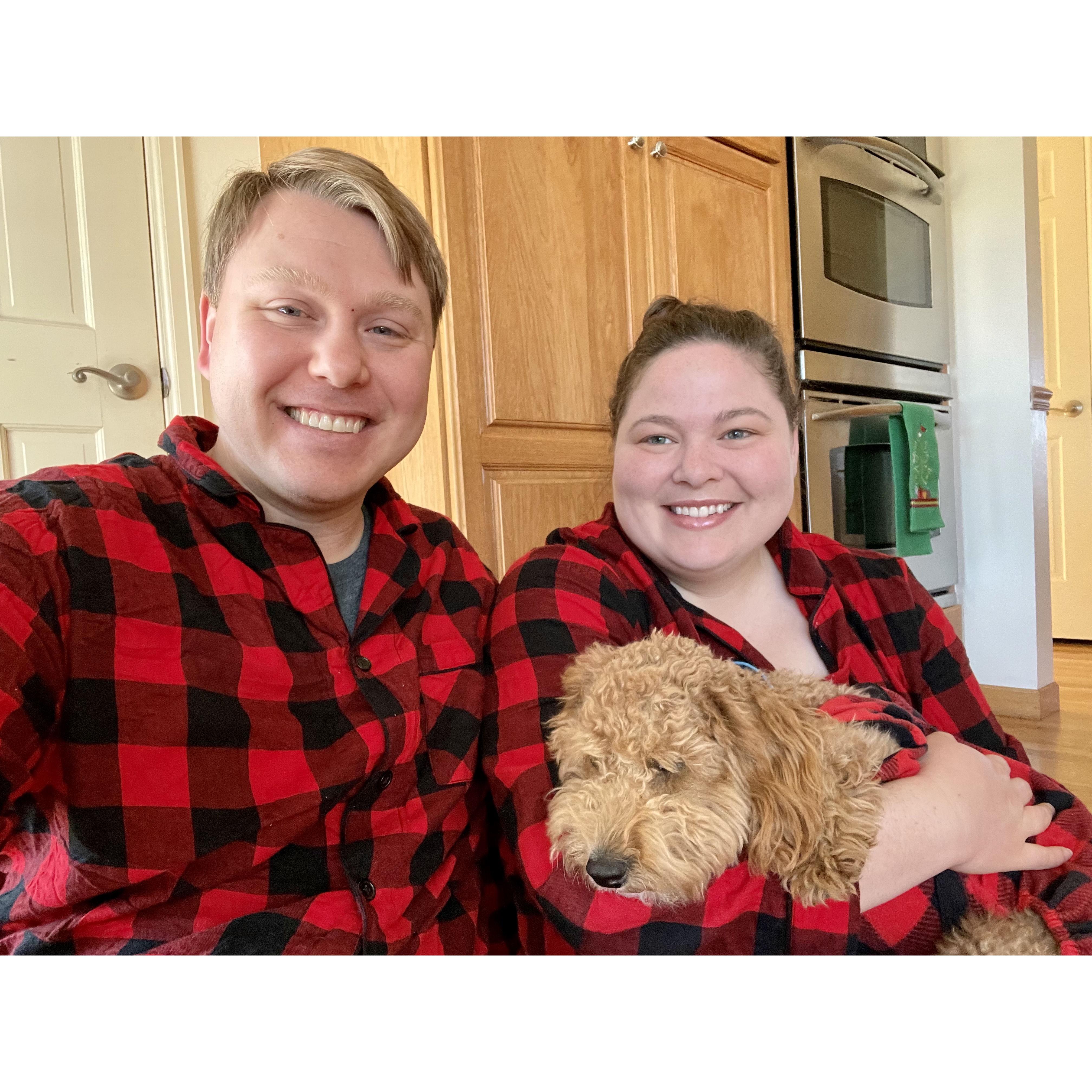 2021 – We grew our family by adopting Wally and moved into San Francisco, embracing city life and a new work/life balance just in time for New Year's.
