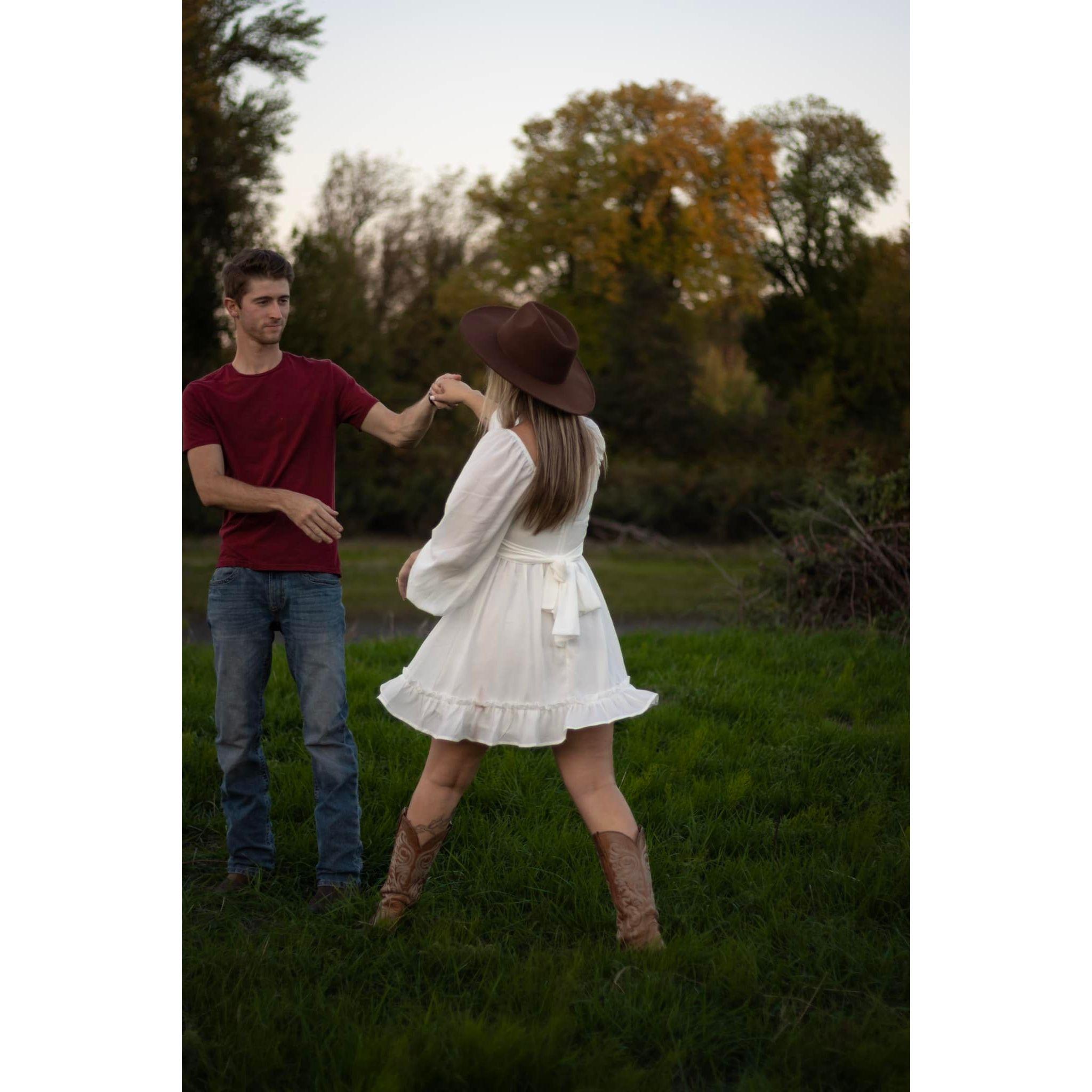 Dancing in the Sunset