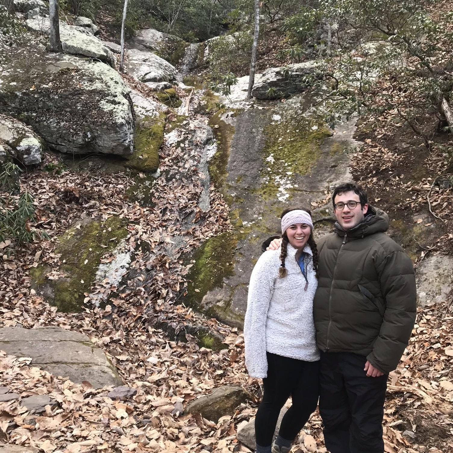 From our first trip together, wearing what Kara has dubbed the marshmellow jacket.