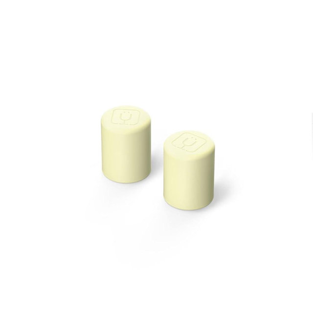 BrüMate Magnetic Straw Caps | Silicone Straw Topper 2-pack | Dust & Dirt Resistant | Compatible with All Era and Resa Tumblers (Prickly Pear)