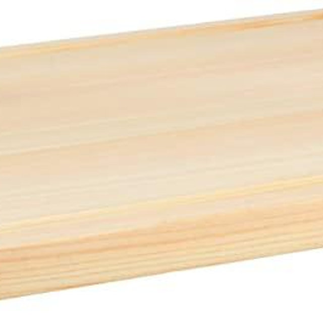 Shun Hinoki Board, Large Wood Cutting Surface with Juice Groove, , 20 x 14 x 1 Inches