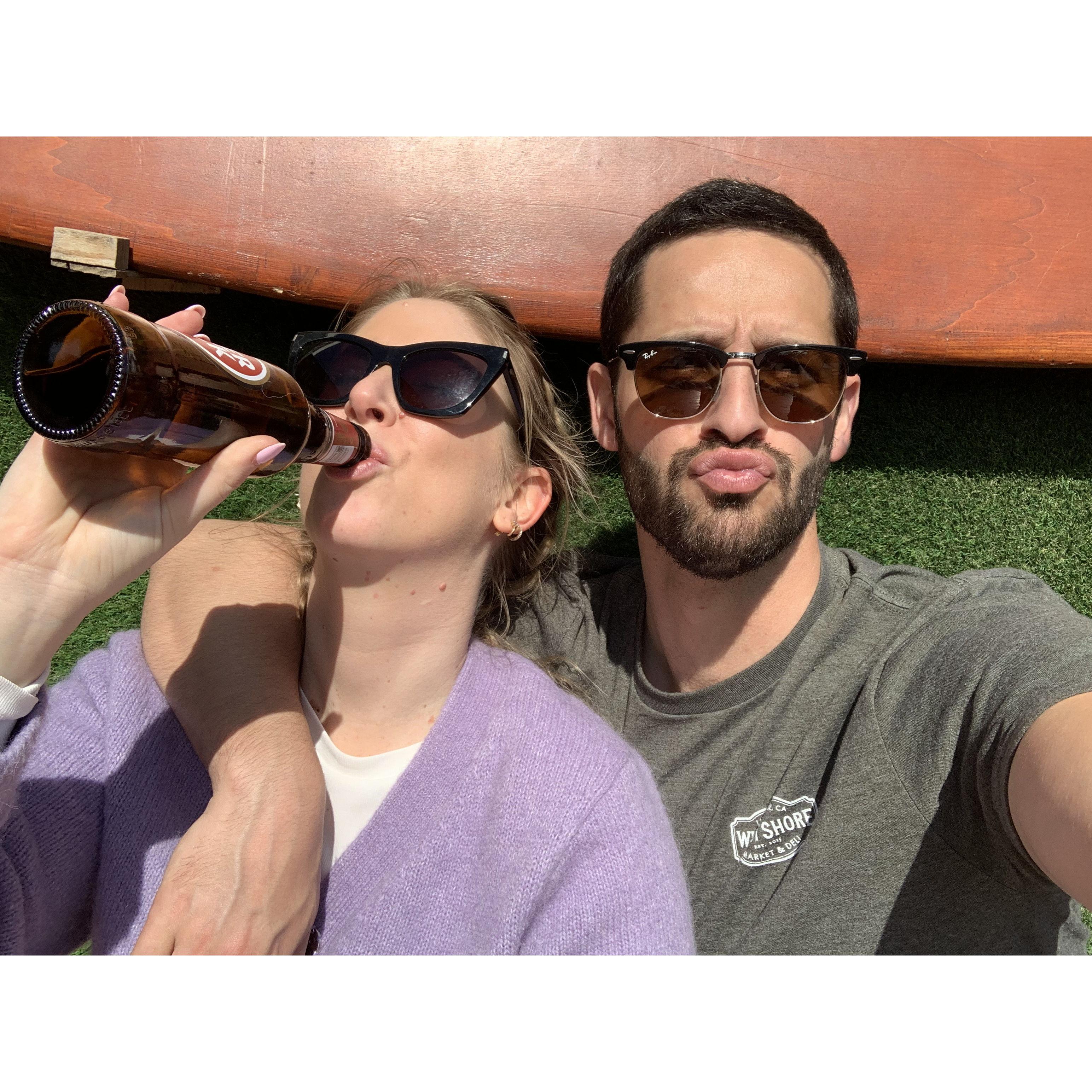 Beers in Nazaré