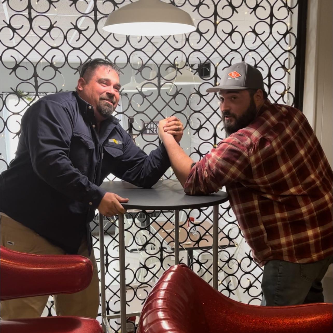 Dan and his brother Patrick