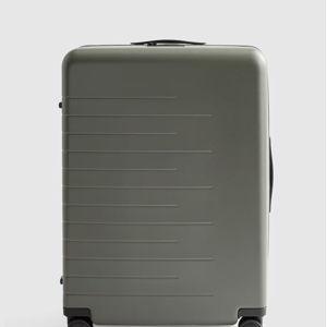 Quince Expandable Large Check-In Suitcase in Olive