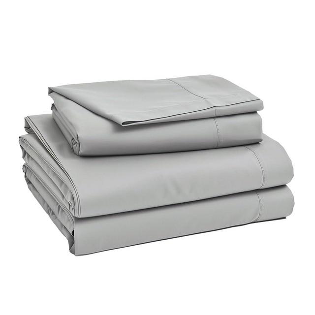 Birch & Moon 100% Organic Viscose Derived from Bamboo, Soft Bamboo Sheet Queen Size, 4PC Cooling Sheets Queen Sheets Deep Pocket 400TC Bed Sheets Fits up to 18' (ND,Q)
