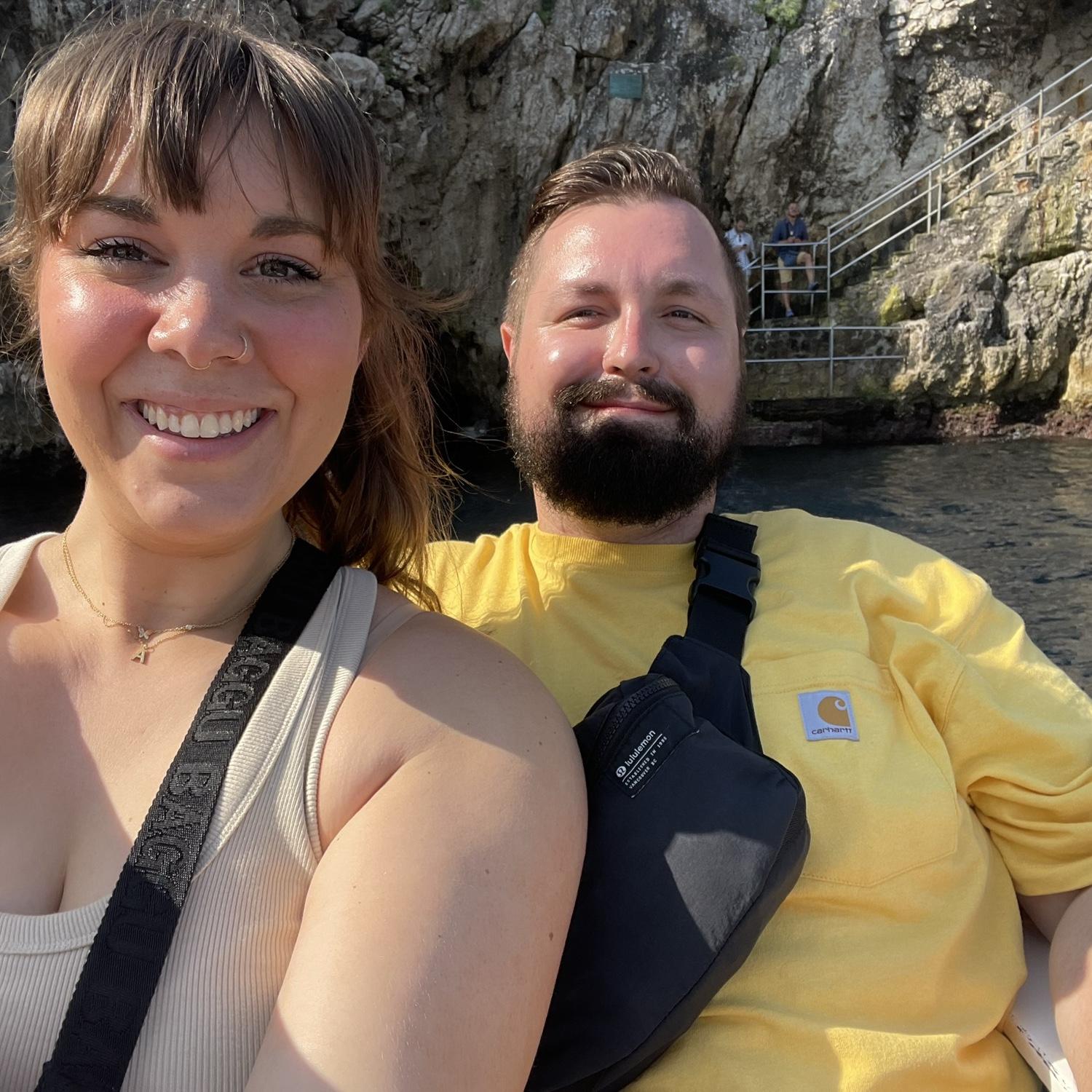 Blue Grotto in Capri, Italy