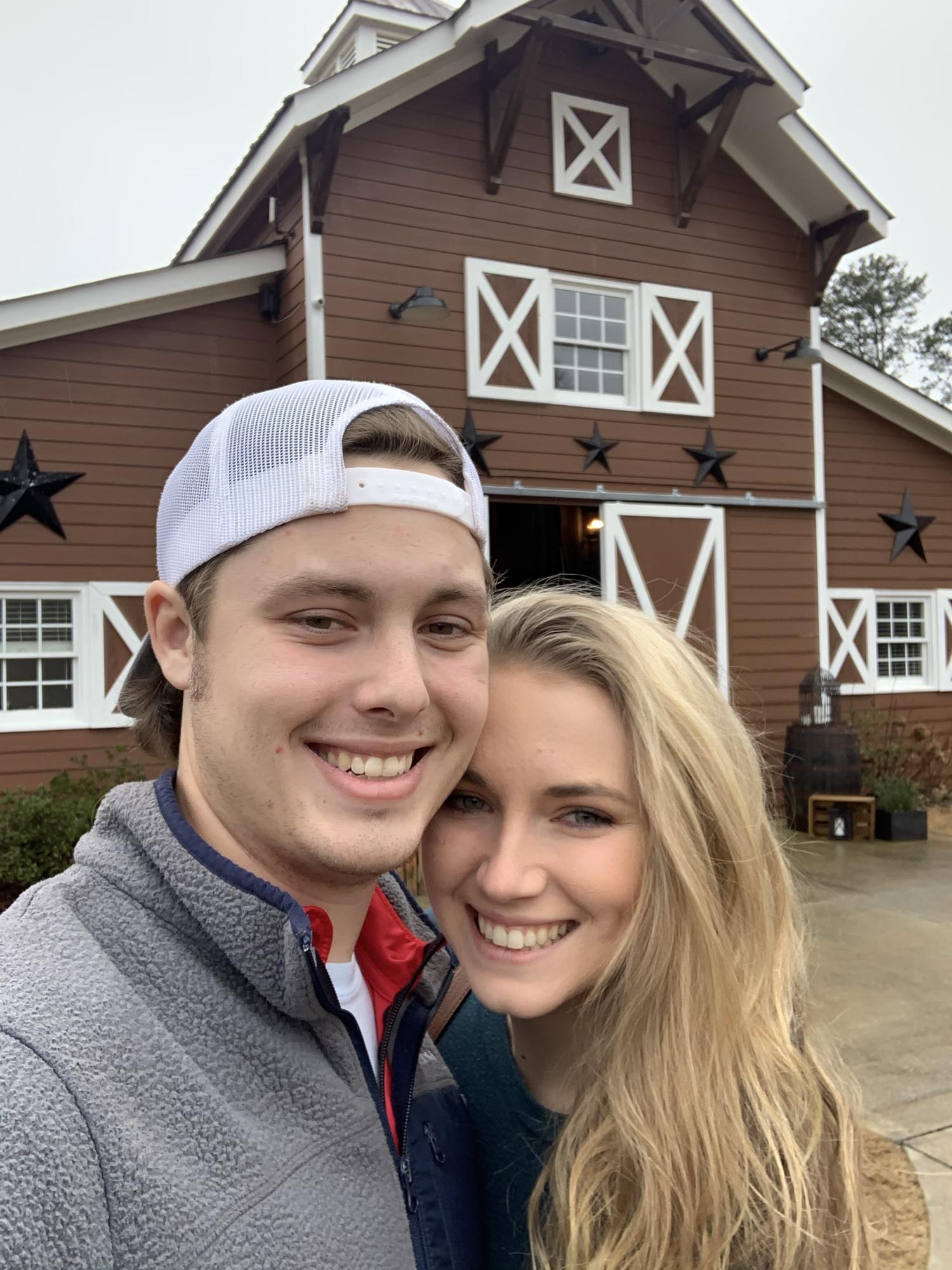 The day we chose our venue!