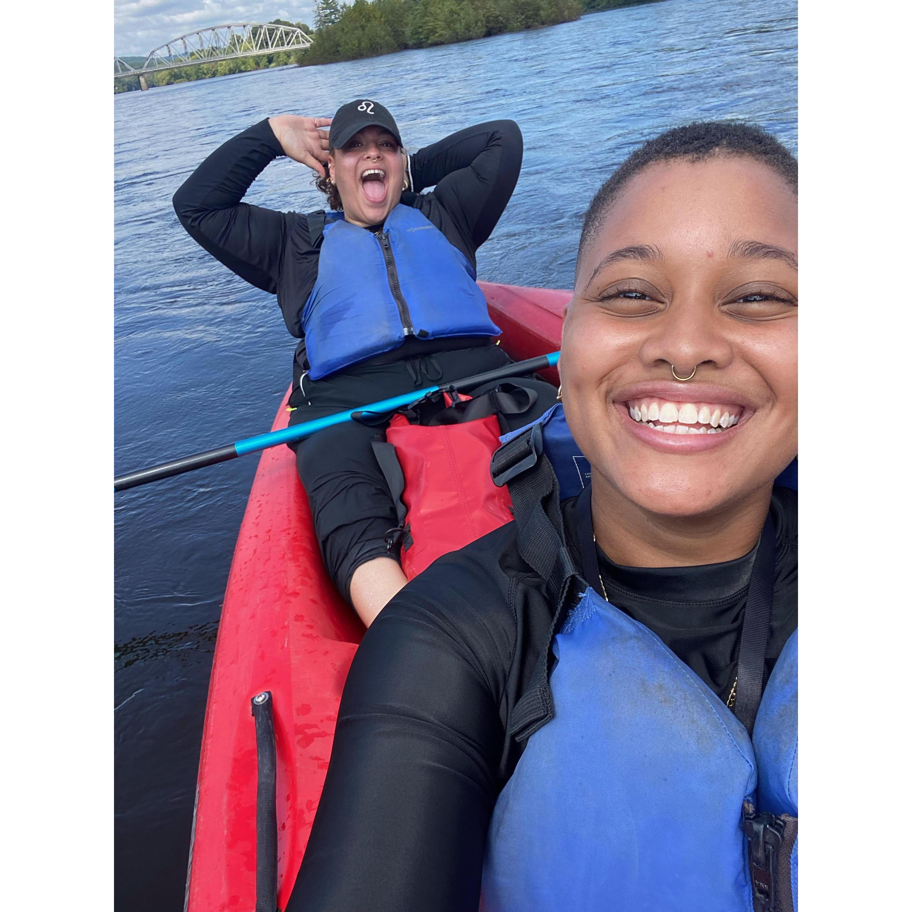 Kayaking along the Delaware River! September 2021