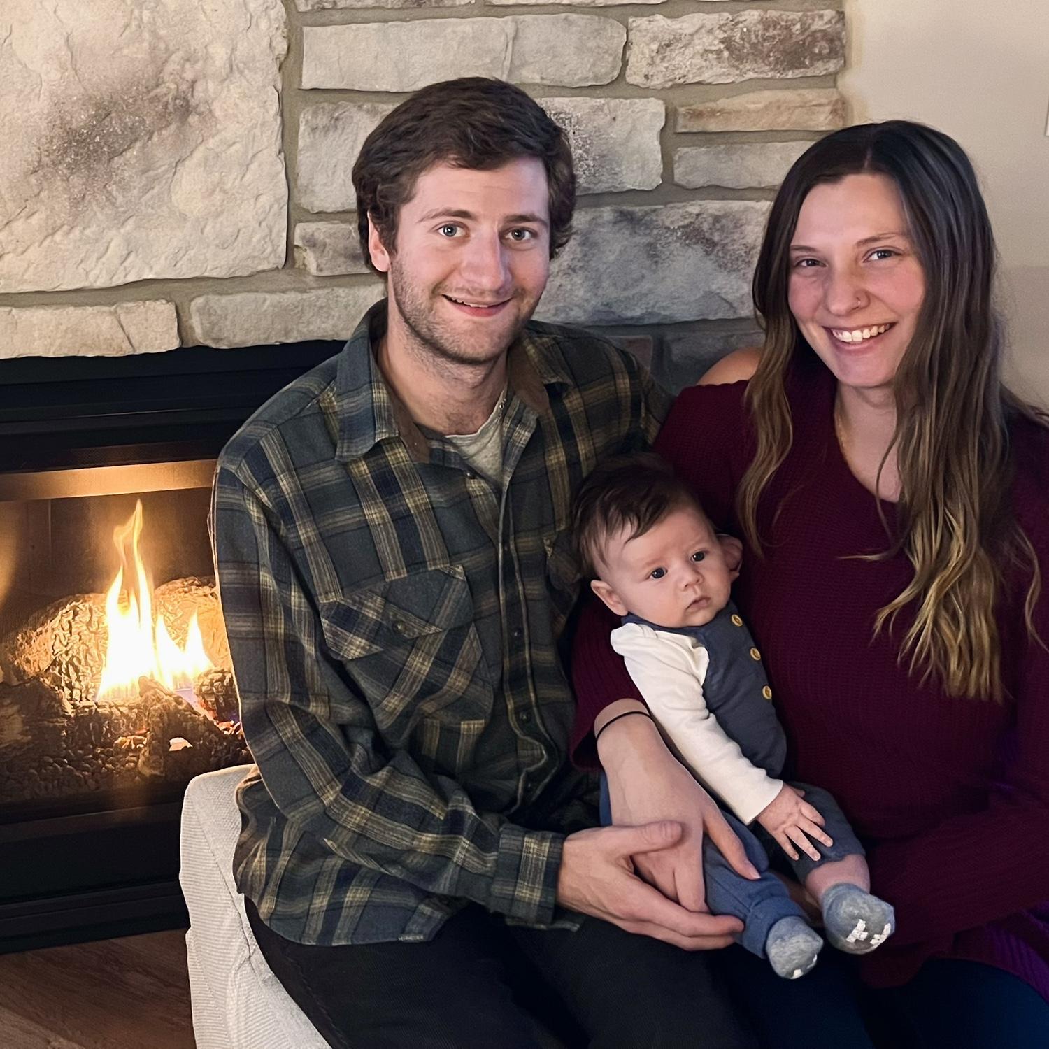 Our first thanksgiving as a family of three