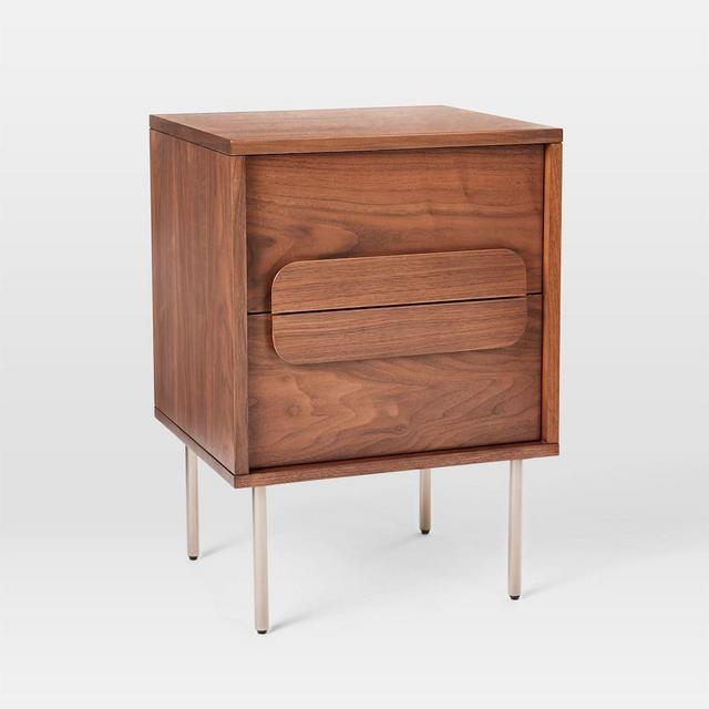Gemini Nightstand, Walnut