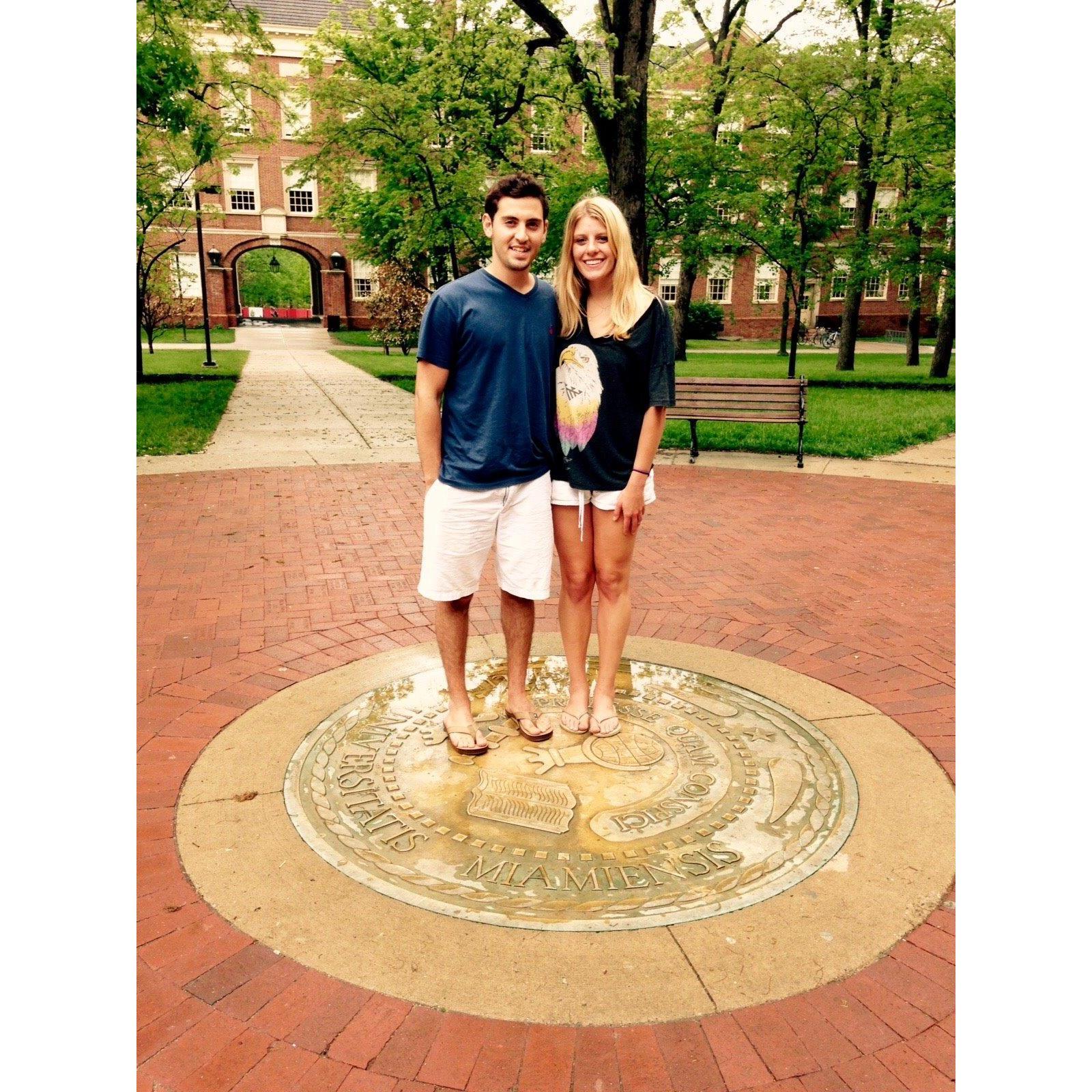 Leaving Miami University after graduation (2015)