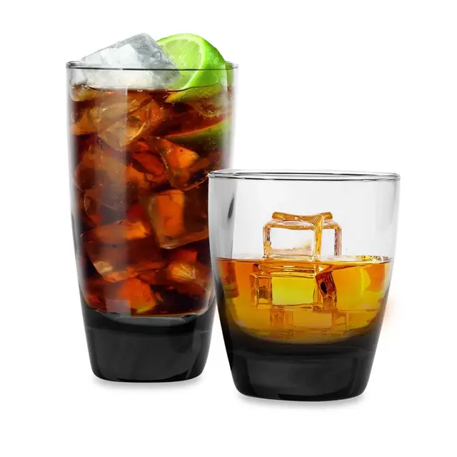 Libbey® Classic Smoke 16-Piece Beverage Set