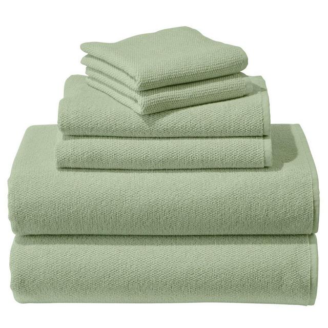 Organic Textured Cotton Towel Set