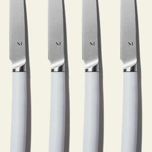 White Material Table Knives (Set of 4)