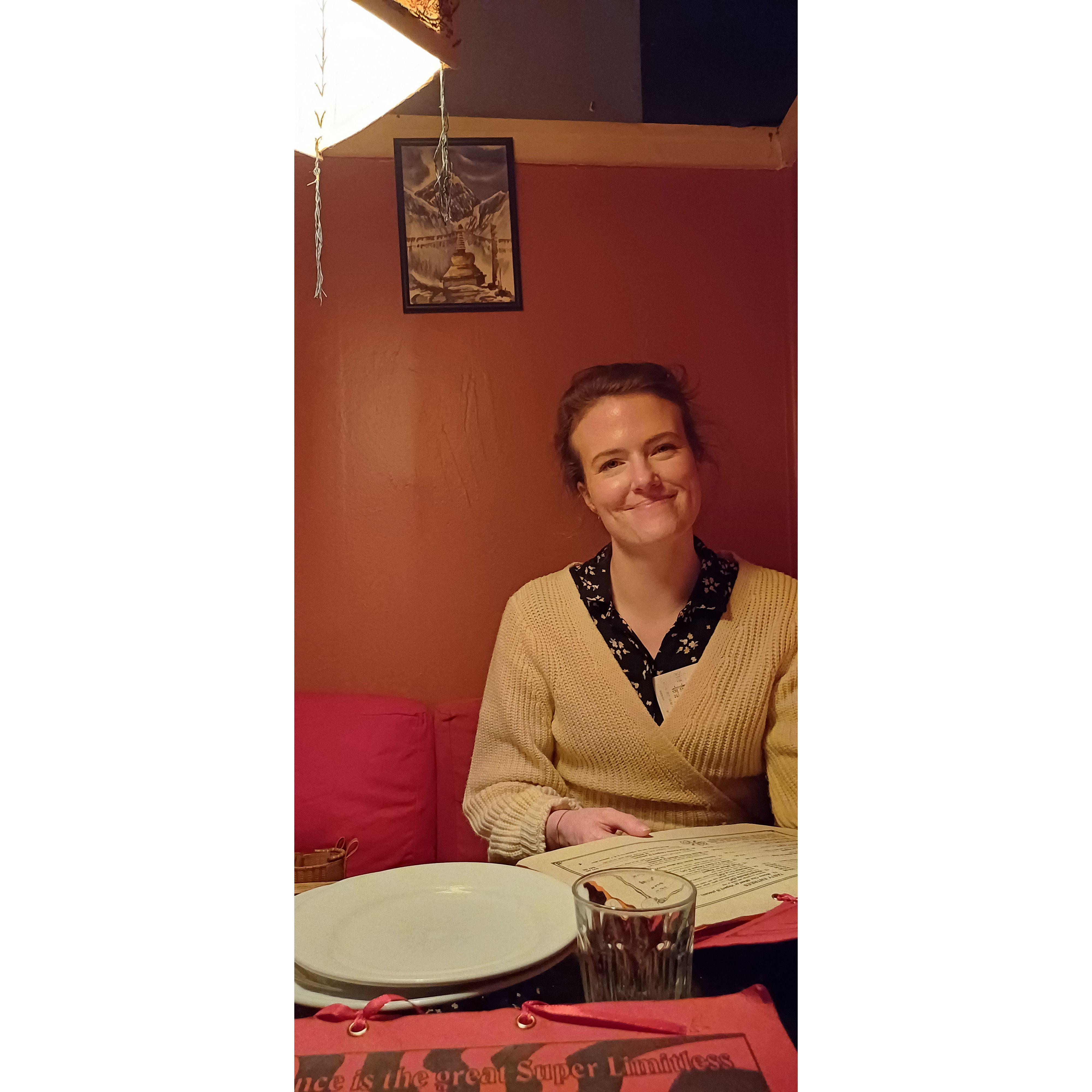 Dinner at the Himalayan Cafe