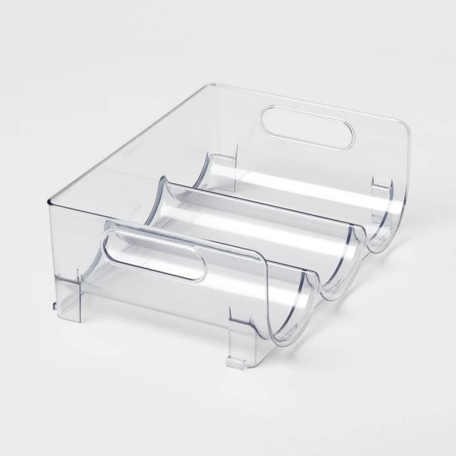 Plastic Hydration Bottle Storage Clear - Brightroom™